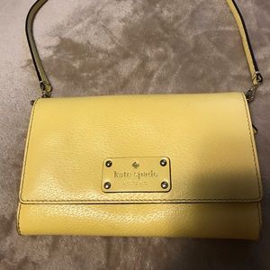 Yellow Kate Spade Bag/Wallet